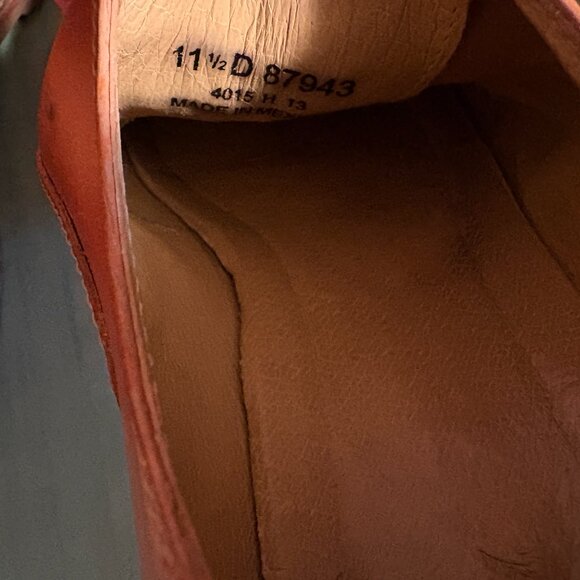 Mens Frye James Bal Lug Oxford 87943 Cap Toe Oxford Shoes Size 11.5 D - Picture 14 of 14